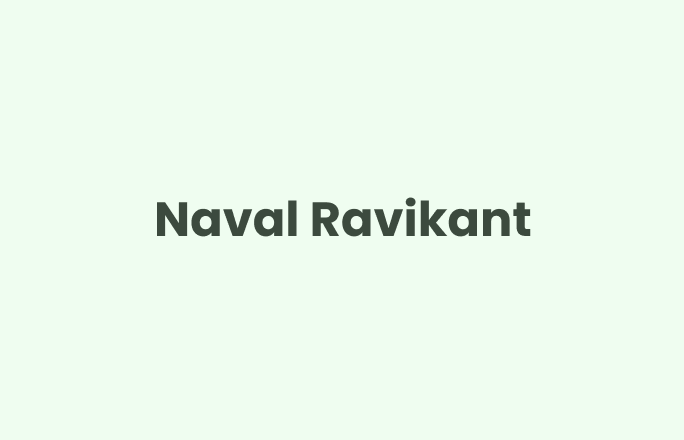 Naval Ravikant